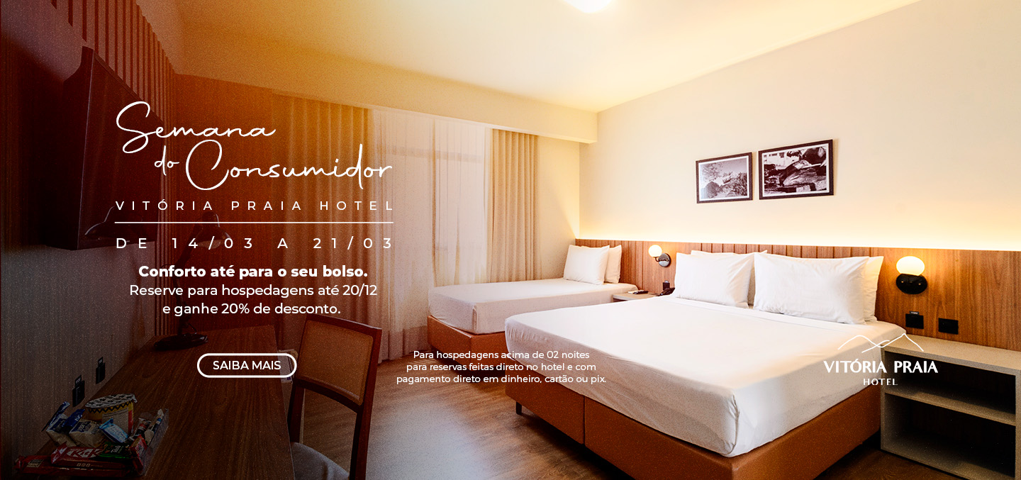 Fim de ano é aqui no Vitória Praia Hotel!